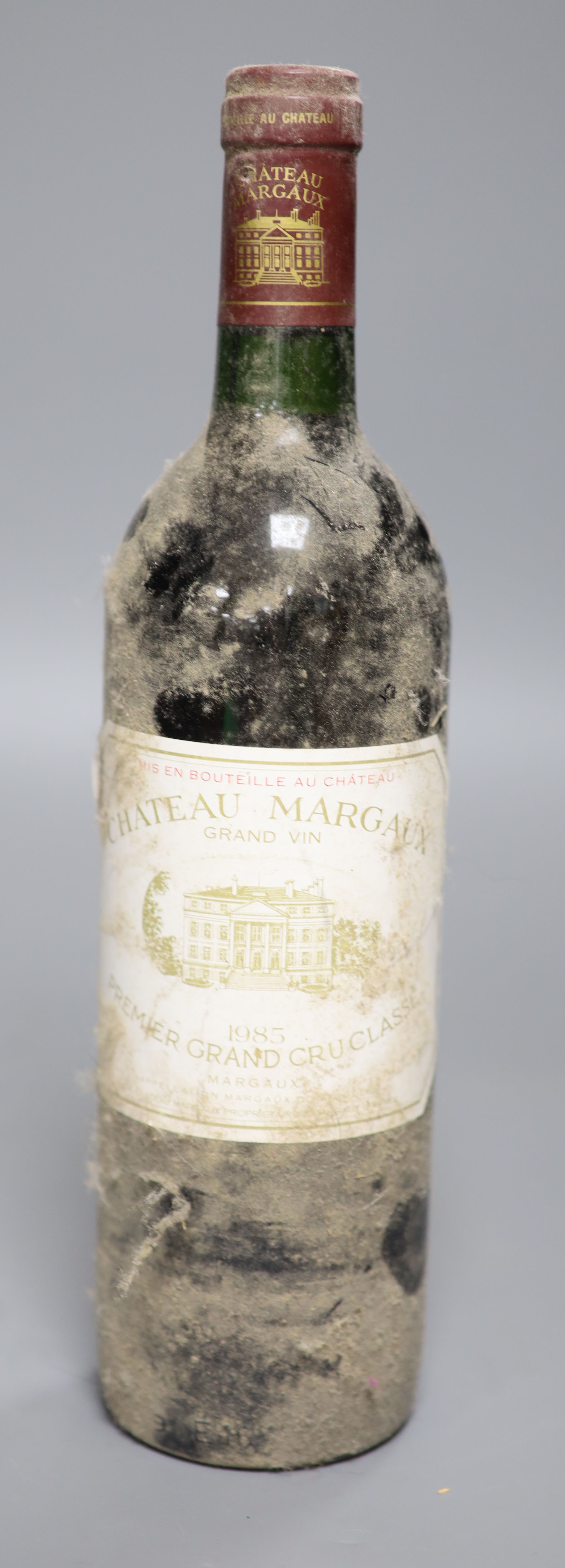 A 1985 bottle of Chateau Margaux